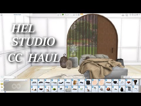 DOWNLOAD THIS CC!! | HEL STUDIO HAUL | The Sims 4 | CC FINDS