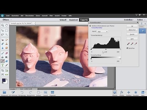 Die richtige Helligkeit einstellen | Photoshop Elements 13 – Das umfassende Training