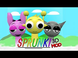 SPRUNKI 3D MOD