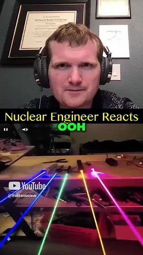 Which Laser is the Strongest? - Nuclear Engineer Reacts to Styropyro