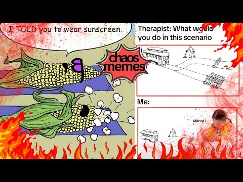😂 When Logic Takes a Dark Turn ☠️ | Chaos Meme Edition