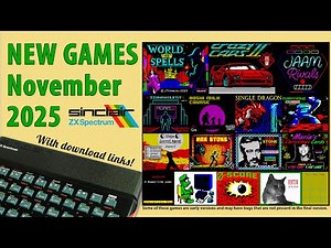 New ZX Spectrum games from November 2025
