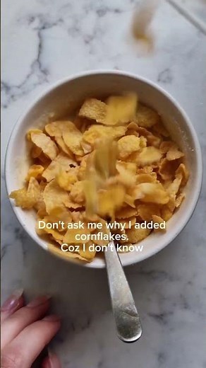 Easy Cornflake Cake Recipe 🍰 Quick Homemade Ramekin Dessert for Beginners #recipe #baking