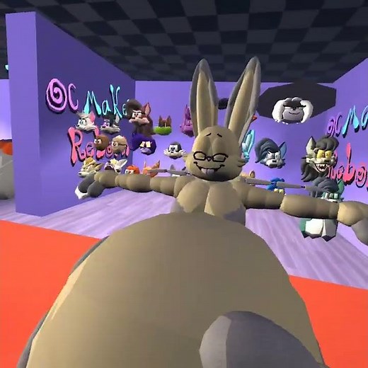 benbun in recroom#ben_bun #vore #afraart #model #vr #recroom #,big_belly #belly