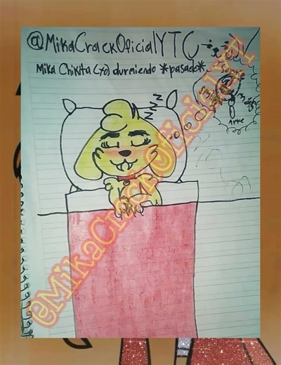 Mika (yo) chikita dusrmiendo y soñando (pasado) ‪@MikaCrackOficialYT‬