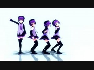 【MMD】デフォ子たちでポーカーフェイス【モデル配布】