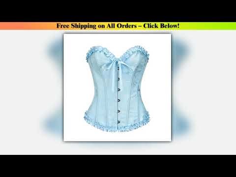 Plus Size Corsets and Bustiers for Women Top Sexy Corselet Overbust Brocade Vintage Renaissance Bod