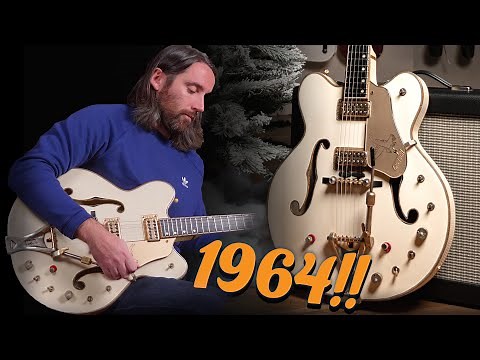 Nathaniel Plays an Incredible 1964 Gretsch White Falcon!