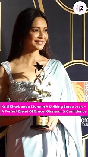 Kriti Kharbanda Stuns In A Striking Saree Look—A Perfect Blend Of Grace, Glamour & Confidence
