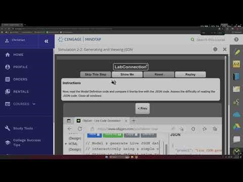 CompTIA Security+ | Simulation 2-2 Generating and Viewing JSON
