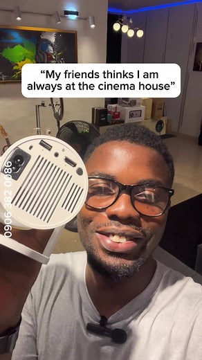 Smart Projector: Your All-In-One Solution for Movies, Presentations, and Gaming