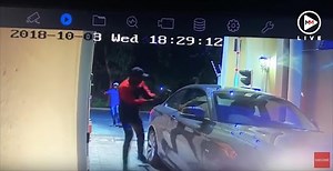 Watch: Unbreakable car windows foil thugs