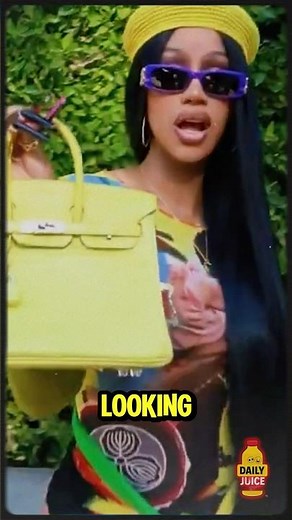 Cardi B's EXPENSIVE Birkin bag gets drawn on by her daughter Kulture