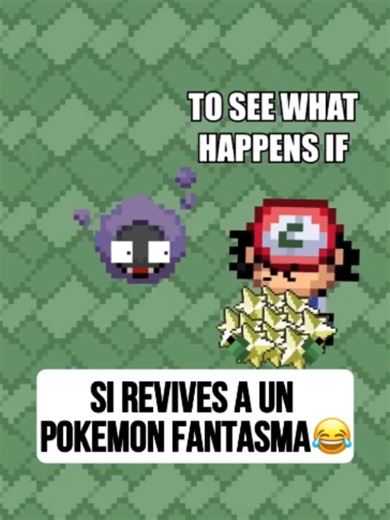 Si revives a un Pokémon fantasma