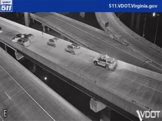 ANOTHER VIRGINIA STATE POLICE CHASE, ANOTHER ARREST 🚨 Virginia State Police Troopers were just in pursuit of a suspect wanted for several felonies just after 8:30pm in the city of Alexandria. The suspect then reportedly either wrecked or was PIT maneuvered on the entrance ramp for the Outerloop of I-495 at Richmond Highway (US-1) and was taken into custody. Alexandria Fire and EMS has been requested for a person pepper sprayed as well. Both Fairfax County Police and Alexandria Police assisted V
