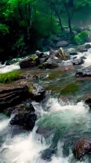 WATERFALL // MOUNTAIN STREAM #SHORT #VIRAL #RVER #WATER