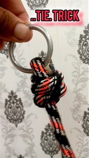 #howto Ring Tie Knot Trick – Easy Rope Tutorial