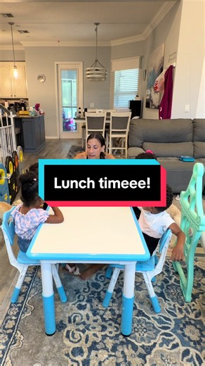 Quads snack/lunch time! #quadruplets #quadmom #toddlermom #momlife #sahm