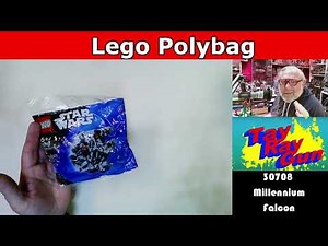 Lego Polybag Star Wars Millennium Falcon! What's this piece made of? Is it worth the price we paid?