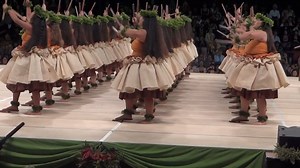 We are sharing this video once again because it is such a powerful performance from the Merrie Monarch Competition 2012 Kahiko night. The precision that it takes to pull off this dance with the Papa hehi, a wooden treadle board played with the foot and the kala'au sticks was amazing! What makes this kahiko outstanding is their precise timing along with the chanting which makes this Kahiko and Halau memorable. | Ae Luv Hula