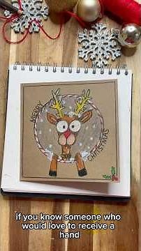 How to draw…RUDOLF THE RED NOSE REINDEER! #howtodraw #reindeer #arrforkids #christmasart #rudolph