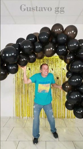 DECORACION CUMPLEAÑOS 🤩 Decoración con globos - Gustavo gg