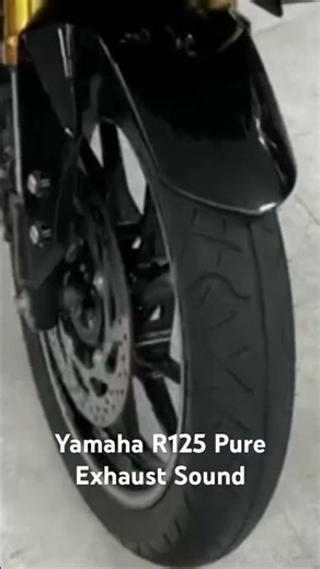 Yamaha R125 Pure Engine Sound 🔥 No Music Just Sportbike