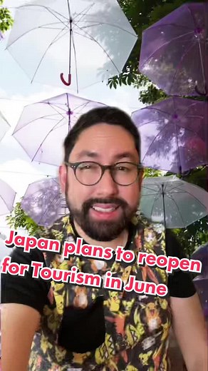Japan is planning to open for tourism stating in June, sort of. It’ll start with small tour groups from select countries.