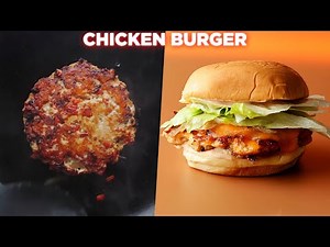 Yummy Chicken Burger With Special Sauce Recipe