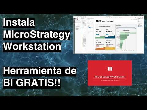 Cómo descargar e instalar MicroStrategy Workstation - Herramienta gratuita de Business Intelligence