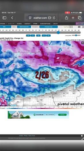 ❄️ Old Man Winter is not tapping out in Northern Minnesota! Snow is lining up for the 18th, 24th, 26th, and even rolling into March. Looks like we’ve still got some epic snowmobiling ahead. Get those sleds ready — winter’s making a comeback! 🛷🔥🌨️ #snowmobiling #winterweather #northernmn | The Next Trail