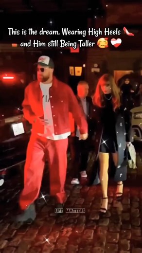 Here's How The Tall GIRL Founds Her Tall GUY ✨️❤️ Pt.6 #taylorswift #traviskelce #fiancee #shorts