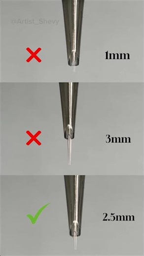 Tattoo Needle Depth.✅#shorts