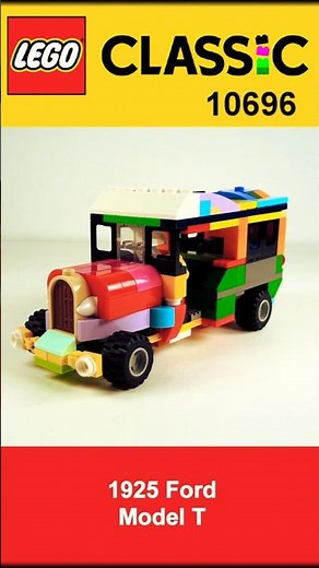 LEGO Classic 10696. How to build Lego MOC Lego Alternative Build. Car Ford Model T #10696 #lego10696