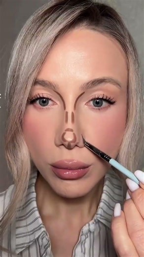 A formula for a perfect nose @elena_sanko_make_up