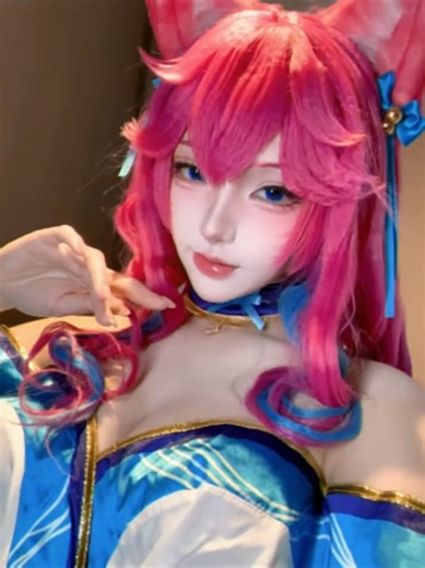 Ahri Spirit Blossom - League of Legends #cosplayer #tiktok #fyp #ahrispiritblossom #leagueoflegends