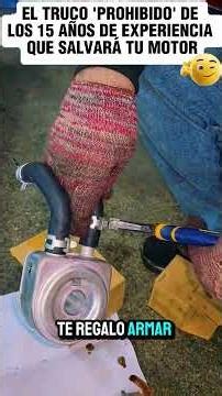 If your engine mixes WATER and OIL, check this out! 🚨🤫 #shorts