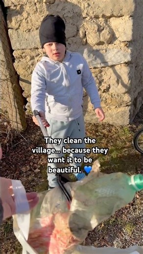 Autism Kindness 💙 Cleaning Our Village with Big Hearts