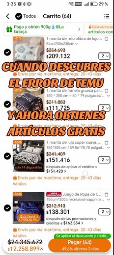 Cómo obtener regalos gratis en Temu