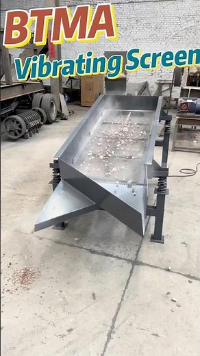 Small vibrating screen, efficient grading made easier