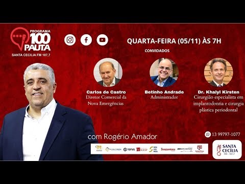 Programa 100 Pauta -05/11/2025