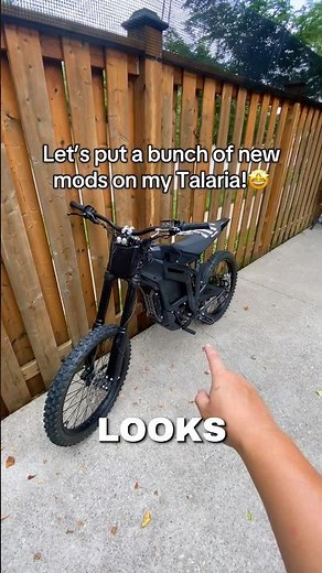 I got new mods for my Talaria!🥹🔥 Road to 60k⚡️ #talaria #surron #ebike