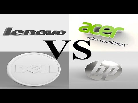 Lenovo vs Acer vs Dell vs HP