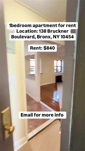 STABILIZED RENT APARTMENT IN NEW YORK Virtual Tour Available – Watch the video for a full walk through of the apartment. Important Note: Showings are scheduled only after the application form is completed and the fee is paid. The fee is fully refundable if you do not get the apartment or decide not to proceed. Ready to make this your new home? Text: 1 (347) 260-3662 Email: Bradleypainter31@gmail.com Act fast — apartments like this go quickly. Don’t miss your chance to secure it! #NYCApartments #