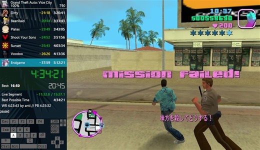 【搬运】【罪恶都市】100％通关纪录 4小时34分21秒 by Mhmd_FVC