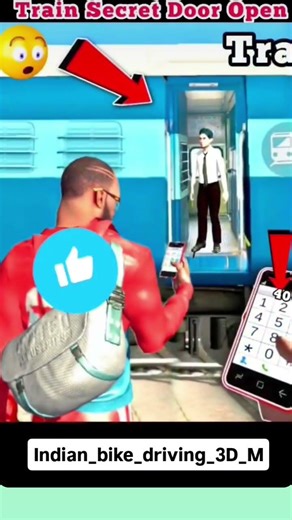 🚎 train secret cheat code open door 🚪 #gaming #chetcode #sabscribe #me