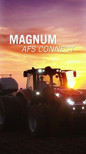 Conectate con la agricultura digital hecha para potenciar lo mejor de tu suelo con el tractor Magnum AFS Connect de CASE IH." | CASE IH