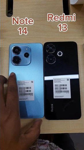 Xiaomi Redmi Note 14 Vs Xiaomi Redmi 13 Reboot Up Test