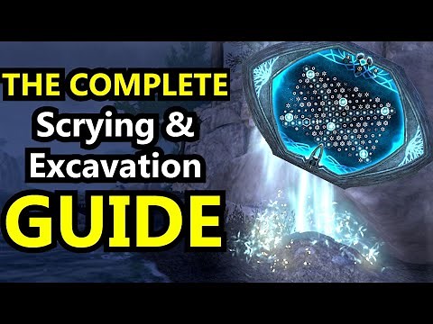 How to get the Scrying and Excavation Skill lines in ESO - ESO Scrying Guide