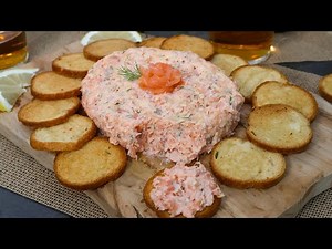 Cocina poco y queda de lujo: rillettes de salmón | aperitivo francés en 15 minutos